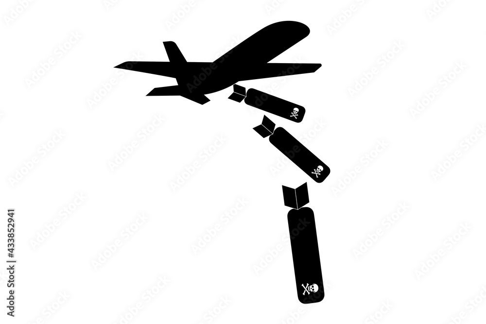 戦争反対 Against War 戦争反対 戦争 反対 ストップ 空爆 戦闘 Stock イラスト Adobe Stock