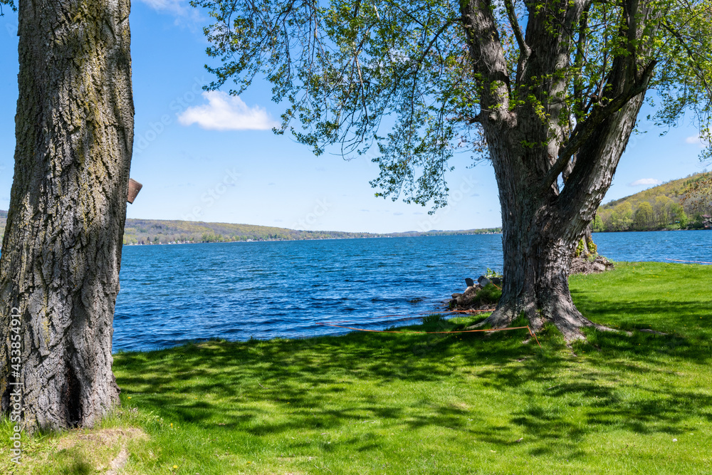 Honeoye Lake in the Fingerlakes Region of new York Honeoye Lake in the Fingerlakes Region of new York