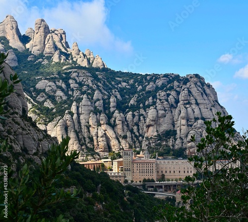 Montserrat Monastery and Mountain in Spain