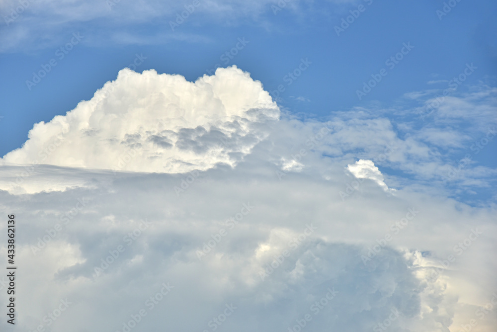 Beautiful white clouds on blue sky background. Beautiful white clouds on blue sky background.