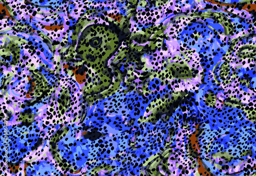 unique animal skin pattern