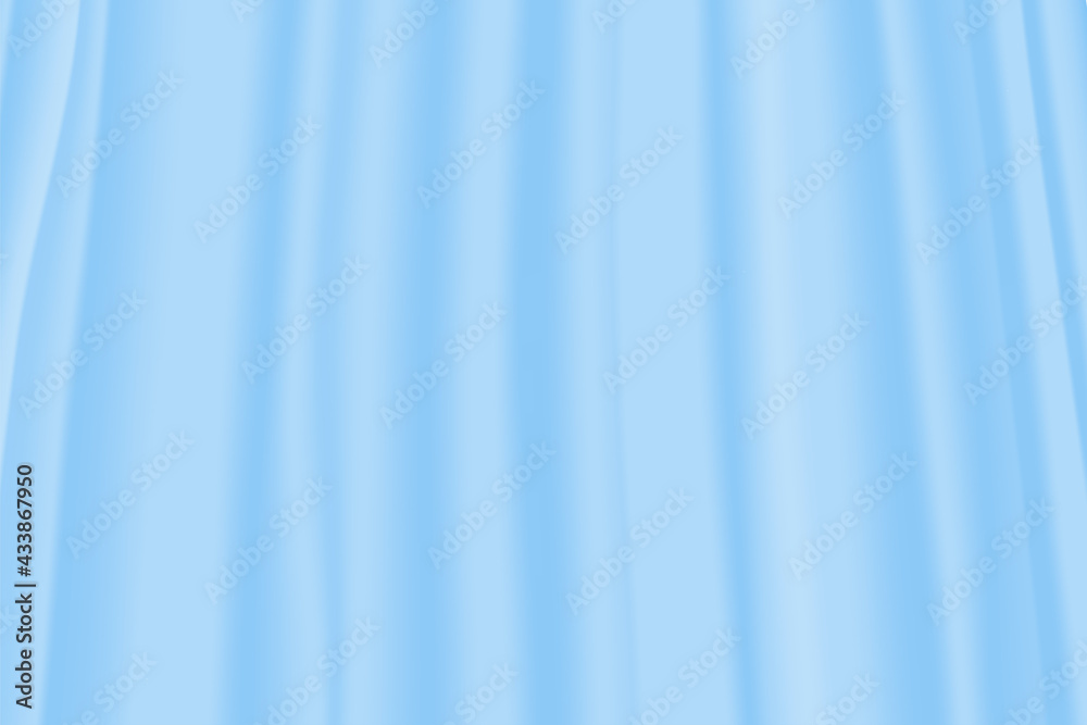 立体的なドレープの背景素材　Silky satin draped curtain background