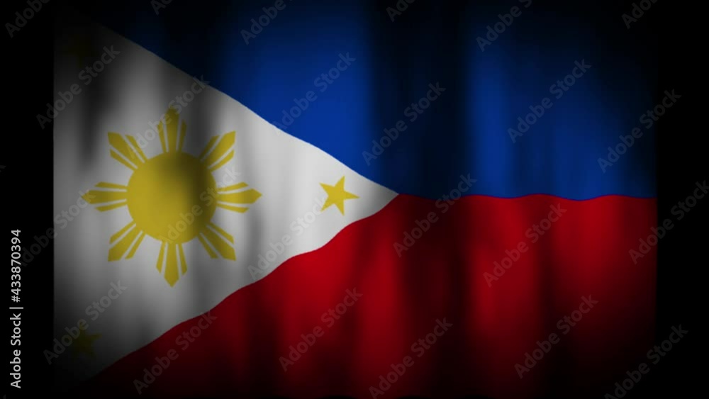 フィリピンの国旗 Stock Video Adobe Stock