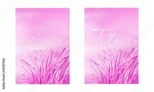 Abstract watercolor background for invitation paper printing, posters, and graphic designs. Print art for a beautiful minimalist wall. Book cover or banner concept. Trend vector.