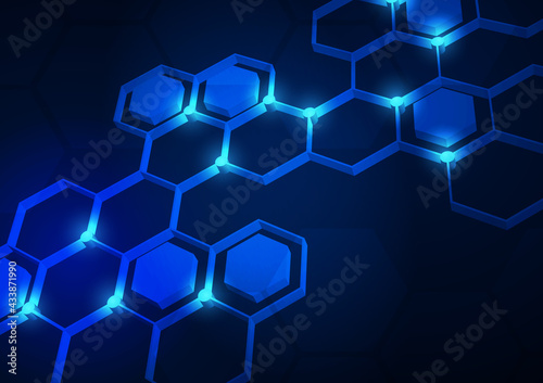 Circuit technology background with hi-tech digital data