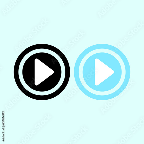 Free Download play button icon - GFXLoad