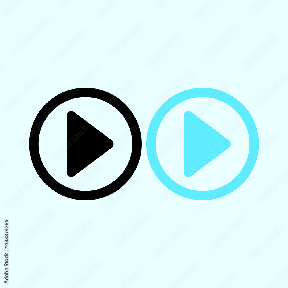 play button icon