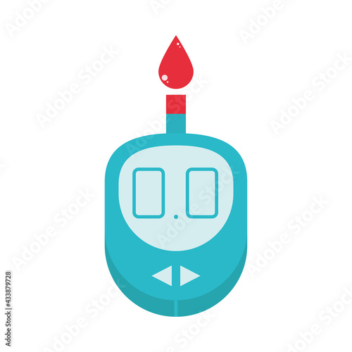 diabetes glucometer blood