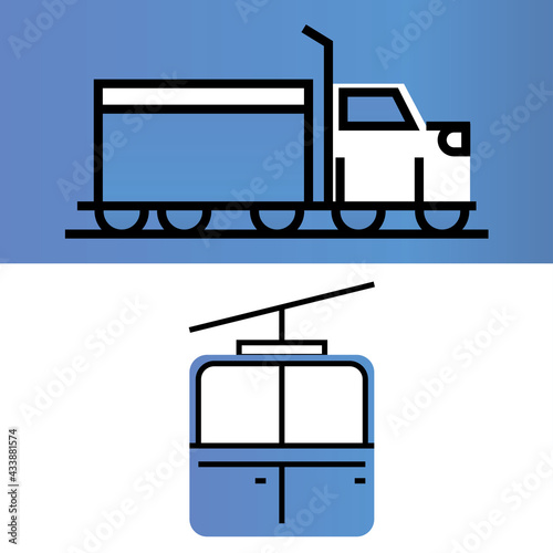 truck cableway transport