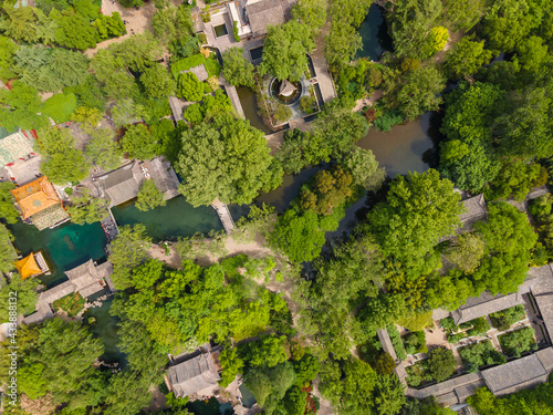 Aerial photography of Baotu Spring Park, Jinan © 昊 周