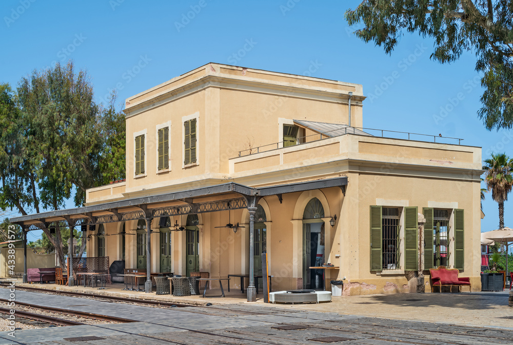 Historic old train station ( Hatachana) in Tel Aviv.