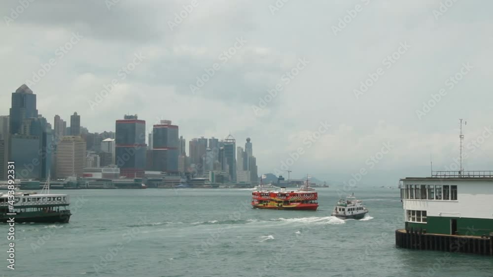 Hong Kong Star ferry - Victoria Harbour Hong Kong. Hong Kong Star ferry - Victoria Harbour Hong Kong.