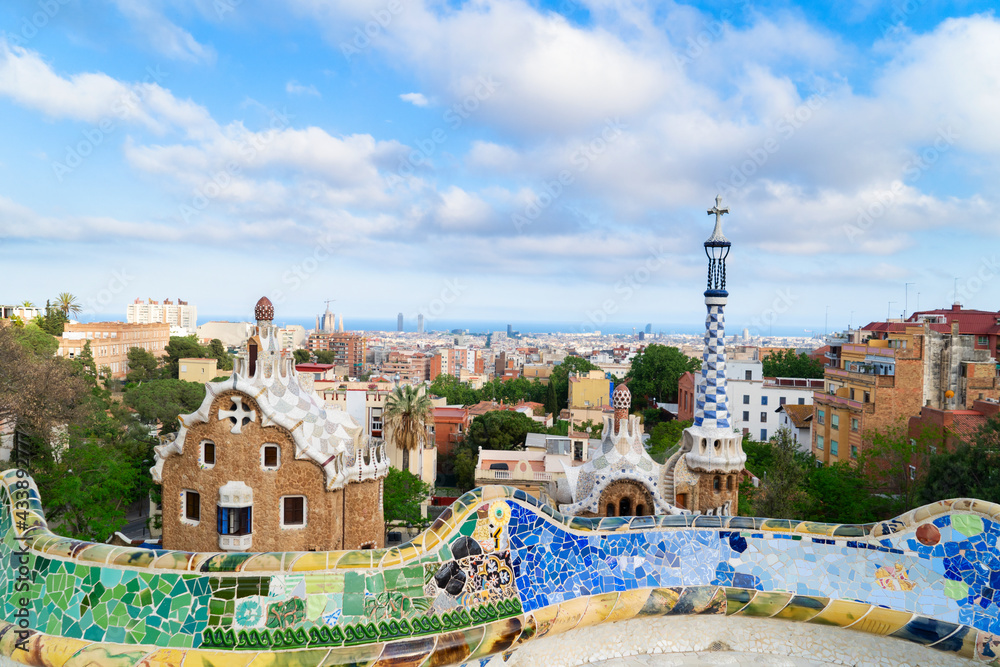 Fototapeta premium Park Guell, Barcelona