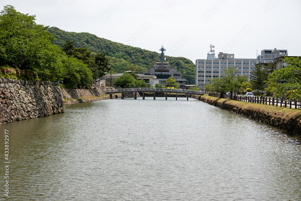 鳥取城の水掘