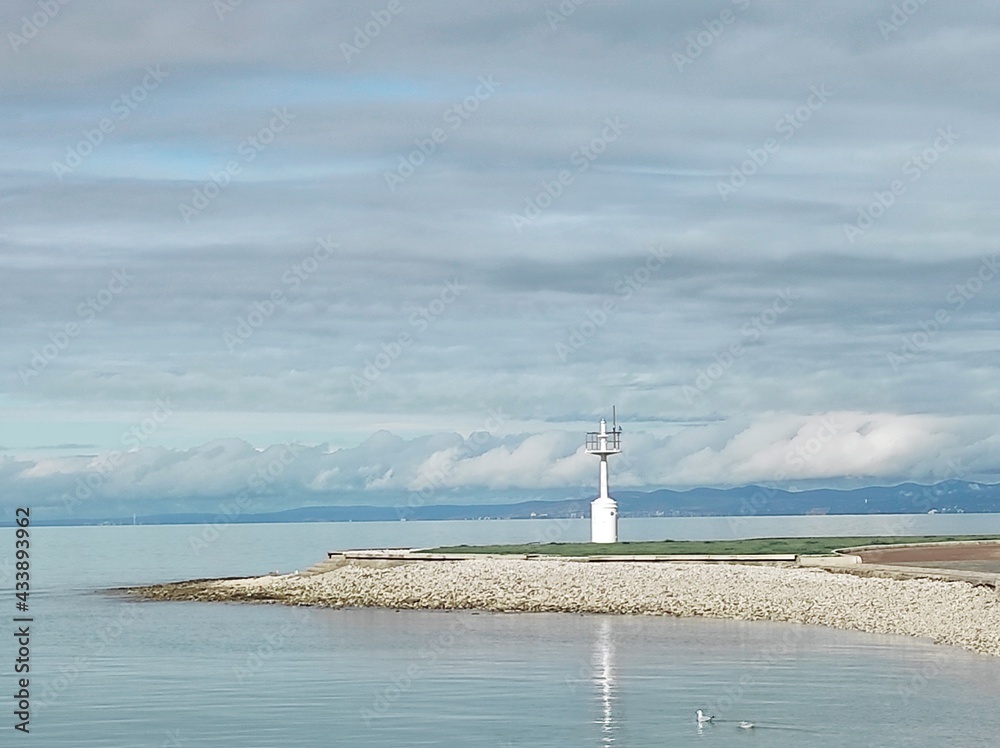 Fototapeta premium lighthouse on the beach