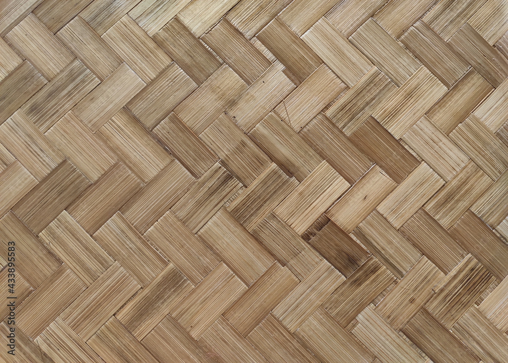 Wicker texture. Rattan background.
