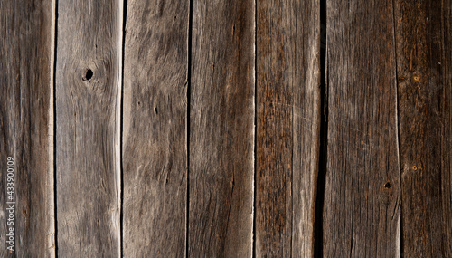 Worn wooden planks. Old wooden background. Wood texture.