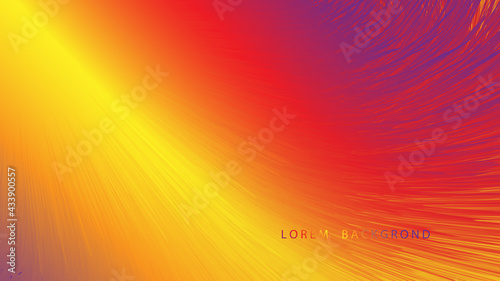 Abstract Colorful Background Fury Painting. Vector Design.