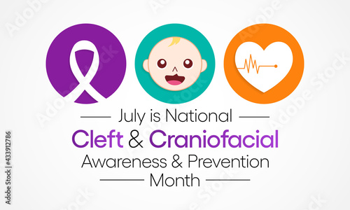 National Cleft and Craniofacial awareness and prevention month is observed every year in July, they birth defects that occur when a baby’s lip or mouth do not form properly during pregnancy.