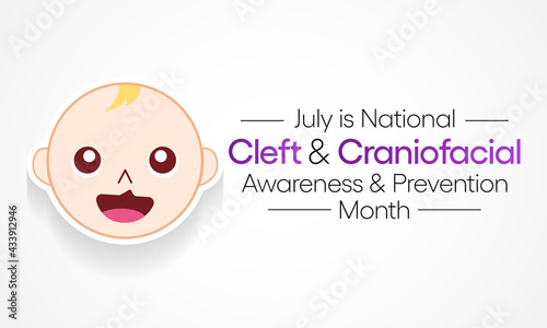 National Cleft and Craniofacial awareness and prevention month is observed every year in July, they birth defects that occur when a baby’s lip or mouth do not form properly during pregnancy.
