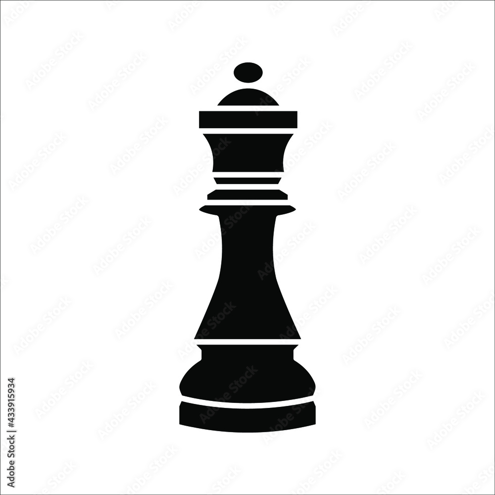 Chess icon Vector Illustration on the white background. color editable eps 10 Chess icon Vector Illustration on the white background. color editable eps 10