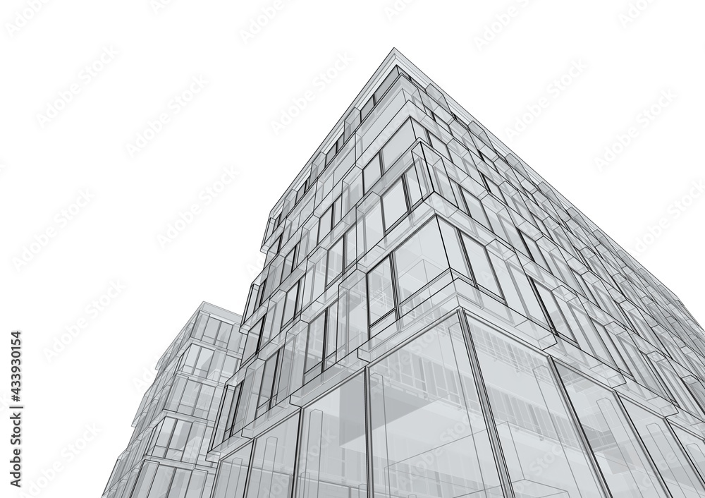 Abstract architectural wallpaper digital background Abstract architectural wallpaper digital background