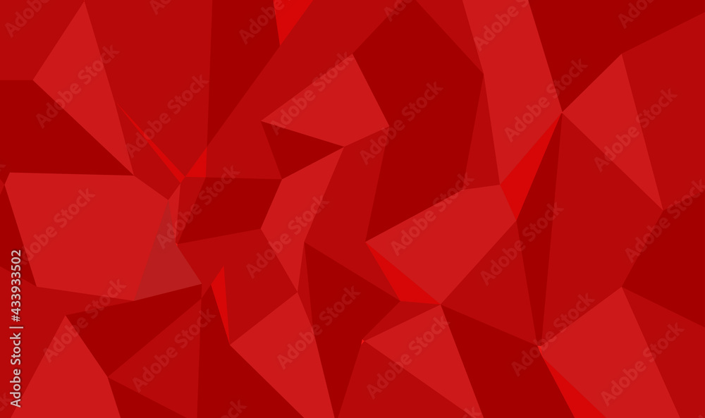 Red tone polygon background. Red tone polygon background.