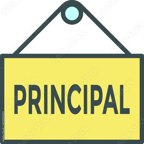 Principal Nameplate 