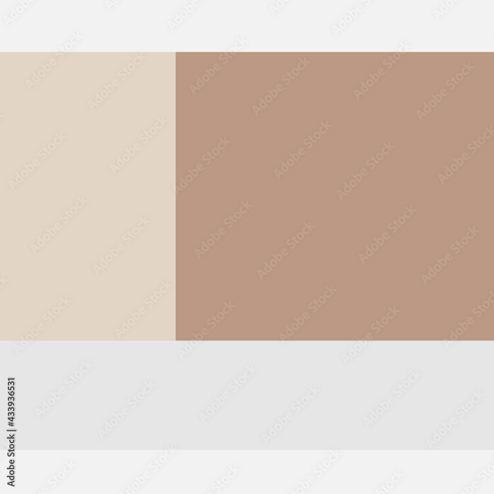 Fototapeta premium On a gray background rectangles of different sizes and colors