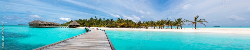 Panorama Landscape of Maldives