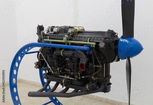 Old Aircraft Engine - vintage since 1950
