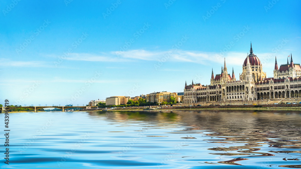 Hungarian Parliament on Danube