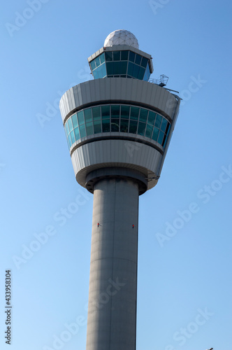 Control Tower At Schiphol Airport The Netherlands 20-4-2019