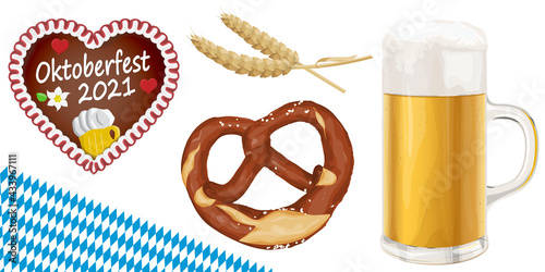 collection Oktoberfest objects 2021