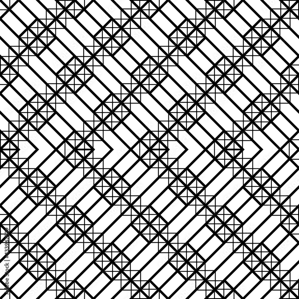 Design seamless monochrome zigzag pattern Design seamless monochrome zigzag pattern