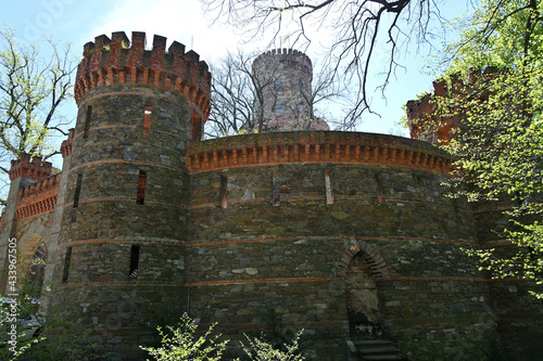 Marianna Orańska von Hohenzoller's Palace Kamieniec Ząbkowicki (German Kamenz, Camenz). Architect Karol Fryderyk Schinkel and Ferdynand Martius. Built in 1782.