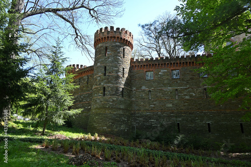 Marianna Orańska von Hohenzoller's Palace Kamieniec Ząbkowicki (German Kamenz, Camenz). Architect Karol Fryderyk Schinkel and Ferdynand Martius. Built in 1782.