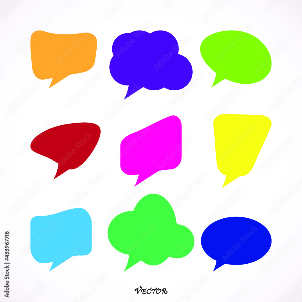 Chat icon. One of set web icons Isolated on White Background. Chat icon. One of set web icons Isolated on White Background.