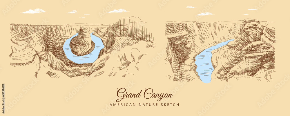 A 2D representation of the Grand Canyon in the form of a map is used in...  | Download Scientific Diagram