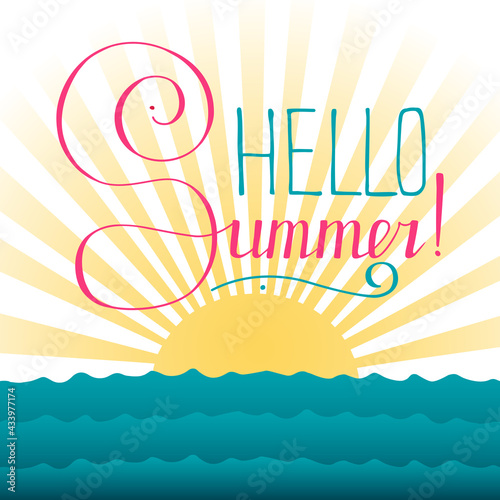Summer concept