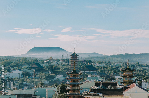 Kon Tum City in the morning
