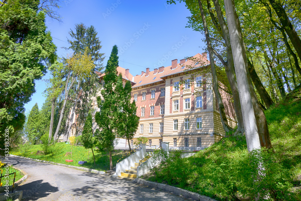 Lviv City Old Architecture in the spring season