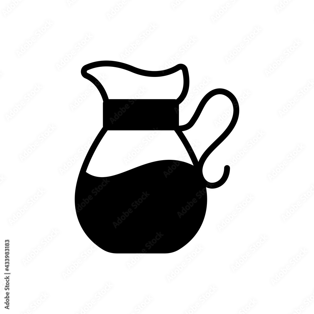 Jug Vector Solid Icon. EPS 10 FIle Jug Vector Solid Icon. EPS 10 FIle
