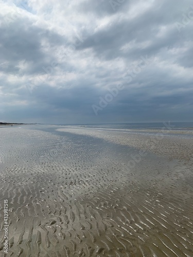 sand dunes and clouds