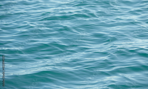 Texture of glitter water and soft waves. sparkling in water - background. sea water with sun glare and ripple. Powerful and peaceful nature concept. © Irene Fox