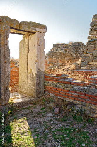 Roman ruins of Histria citadel - Romania