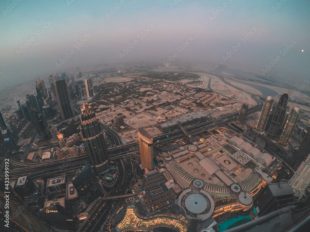 Obraz premium Burj Khalifa view