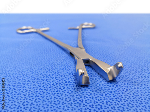 Rocker Forceps Using For Spinal Surgery photo