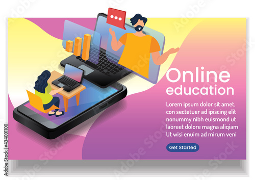 online eaducation online wedsite design
