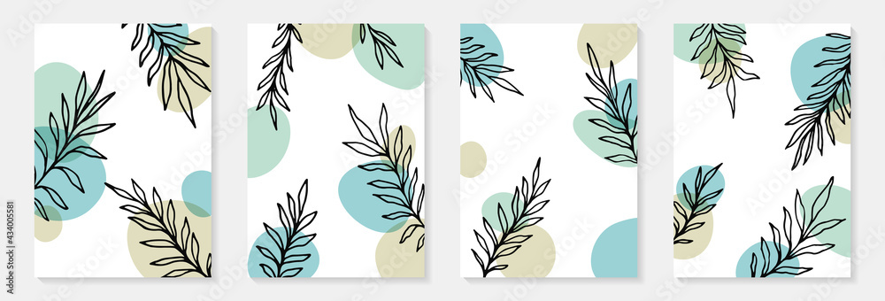 Creative minimalist hand draw Abstract art background. Modern aesthetic illustrations. Bohemian style Collection of contemporary artistic Design for wall decoration, postcard, poster, brochure Creative minimalist hand draw Abstract art background. Modern aesthetic illustrations. Bohemian style Collection of contemporary artistic Design for wall decoration, postcard, poster, brochure